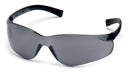 Pyramex Ztek S2520S safety glasses, Gray lenses, No Anti-fog