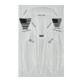 Buy wavecel-prismatic-white WaveCel T2+ MAX Reflective Decal Kit – Single Pack (360° Visibility)