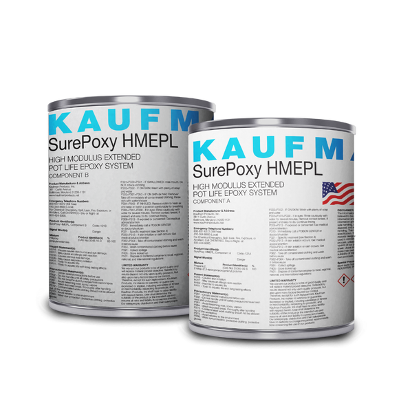 Kaufman SurePoxy HM EPL product packaging
