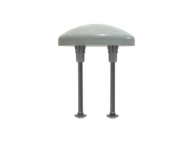 Top Gard Concrete Bollard Cap – Class-A Finish, 5000 PSI (American Made & Family Owned)