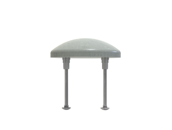 Top Gard Concrete Bollard Cap – Class-A Finish, 5000 PSI (American Made & Family Owned)