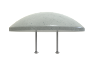 Top Gard Concrete Bollard Cap – Class-A Finish, 5000 PSI (American Made & Family Owned)