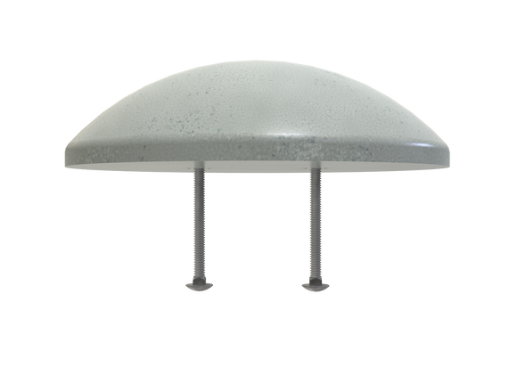 Top Gard Concrete Bollard Cap – Class-A Finish, 5000 PSI (American Made & Family Owned)