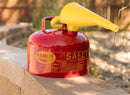 EAGLE 2.5-Gallon Type I Steel Safety Can – Flame Arrester & Funnel-1