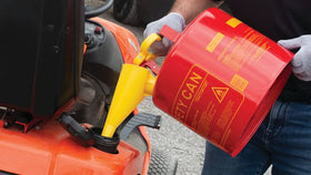 EAGLE 5-Gallon Type I EAGLE Safety Can – Galvanized Steel, Self-Closing Lid, Flame Arrester (OSHA/NFPA Compliant)