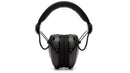 Pyramex Venture Gear Clandestine Electronic Earmuff — Black Graphite