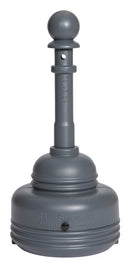 Eagle 5 Quart Outdoor Ashtray, SafeSmoker™, Gray - 1206GRAY — additional manufacturer view