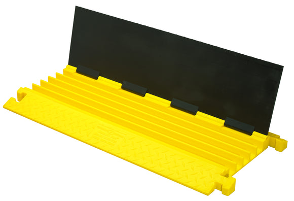 Checkers 5-Channel Bumble Bee® Cable Protector for 1.25" Lines, T-Connector - BB5-125-T-B/Y — product view