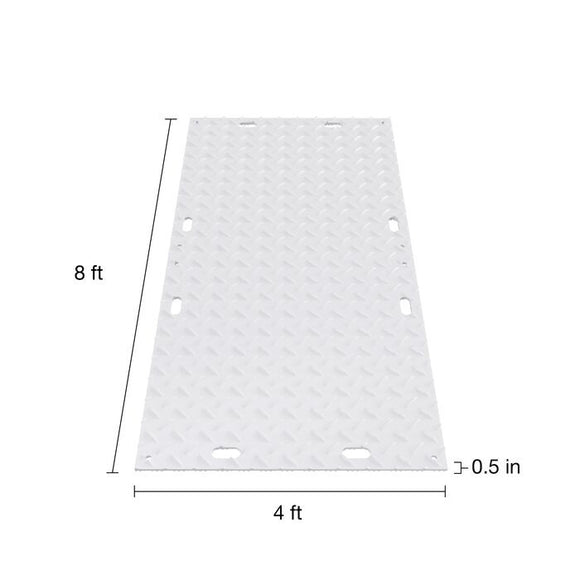 Checkers 4' x 8' MambaMAT® Composite Mat for Ground Protection, 95 Ton Load Capacity, Natural - MM48N — additional manufacturer view