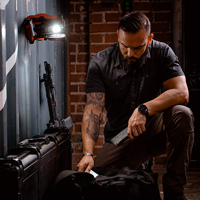 Streamlight Rechargeable Rotating Work Light – 360° Twist Body, Spot & Flood Modes, Magnetic Base