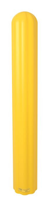 Eagle 8" x 72" Fluted Bollard Cover, Yellow - 173872 — product view