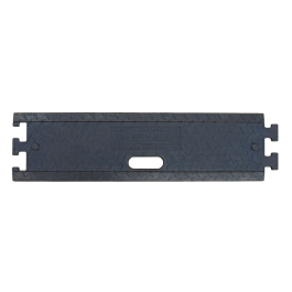 TrafFix Alert, Black, Rumble Strip Recycled Rubber 46.5" x 12"