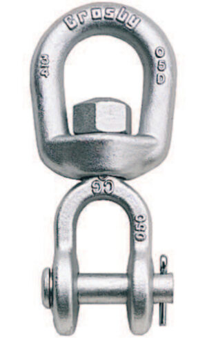 Crosby G-403 Galvanized Jaw and Eye Positioning Swivels — representative family image