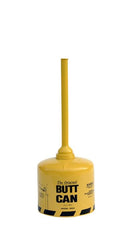 Eagle 5 Gallon Steel Original Butt Can, Yellow - 1200YELLOW — additional manufacturer view