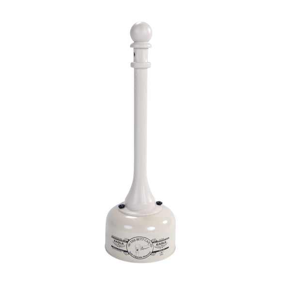 Eagle 2 Gallon, Metal and Poly Butt Can, Beige - 1202BEI — product view