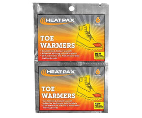Heat Pax Toe Warmers 5 Pair Pack – 1106-10TW
Air-Activated Toe Warmers with Adhesive Backing
Heat Pax Winter Foot Warmers for Work Boots
Industrial Toe Warmers – Heat Pax 1106-10TW
