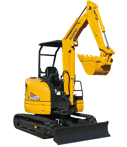 Mini Excavator Rental – KATO HD25V5