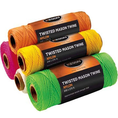 Representative Twisted Mason Twine image. Model, size, scale, color, legend and quantity may vary. Refer to the selected product specifications.