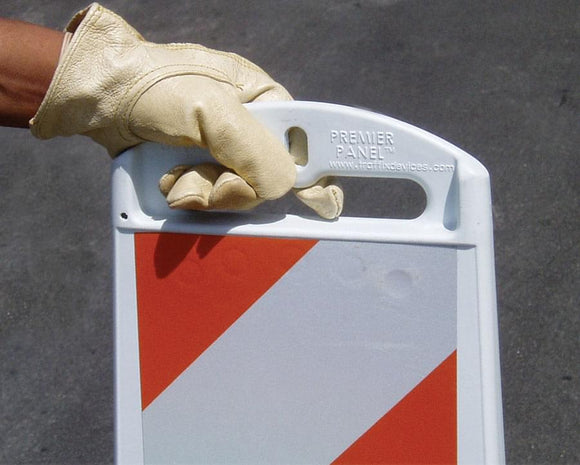 Convenient handle design allows for easy movement and placement of the Premier Panel.