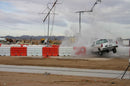 Sentry Water-Cable Barrier during impact