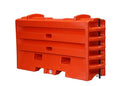 Three (3) Longitudinal Saw Tooth Anti-Vehicle Climbing Ribs