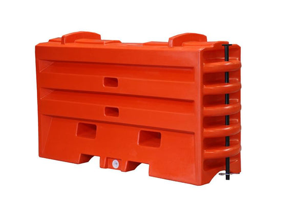 Three (3) Longitudinal Saw Tooth Anti-Vehicle Climbing Ribs