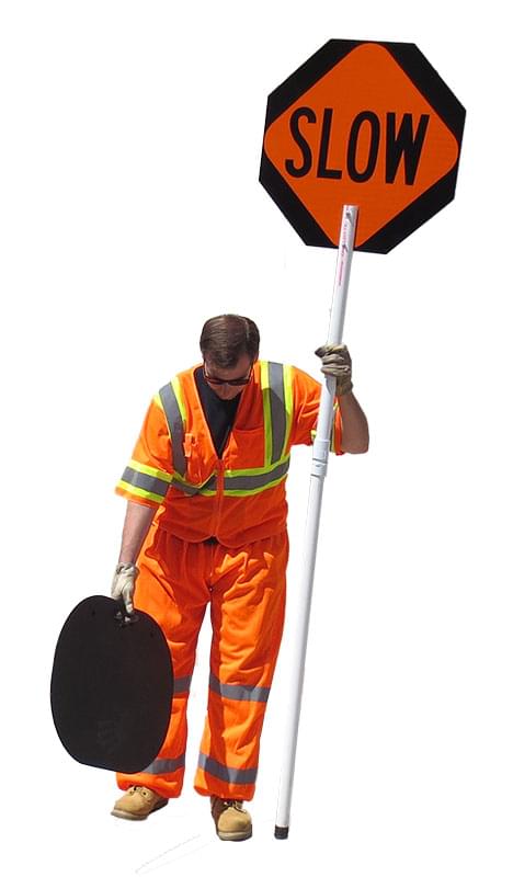 Easy carry and placement - Ideal for flagging operations