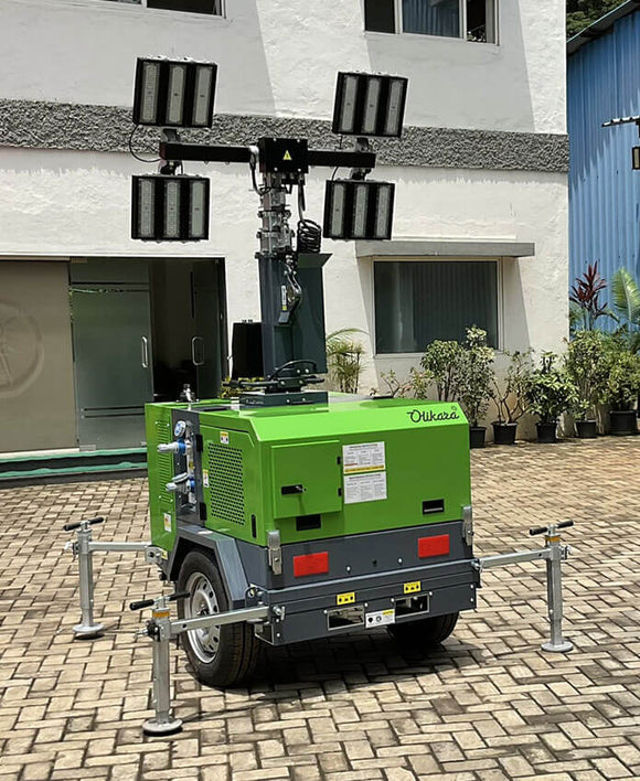 Olikara Qube Power Max Hybrid light tower