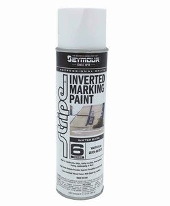 Seymour Paint 20-652 White 6-Series inverted marking paint, 17 oz net fill