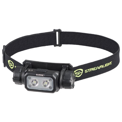 Sledge® Ruggedized Rechargeable Flood-Beam Headlamp – 1,000 Lumen THRO® Mode