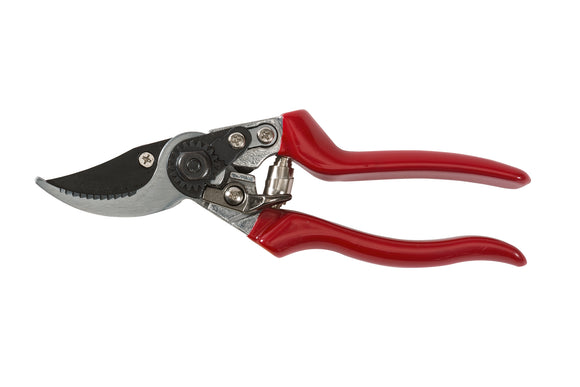 Kenyon 1" Bypass Pruner, Hardened Non-Gumming Blade, Steel Latch for Safe Storage, Ergonomically Designed, Vinyl Coated Grip