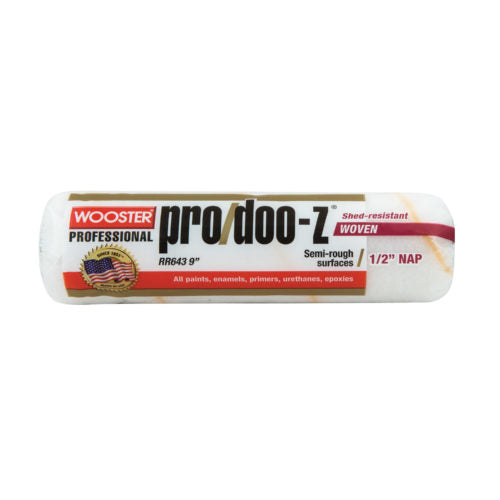 Wooster 9" Pro/Doo-Z® Roller Cover - 1/2" Nap