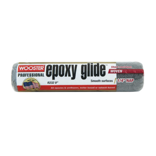 Wooster 9" Epoxy Glide™ Roller Cover - 1/4" Nap