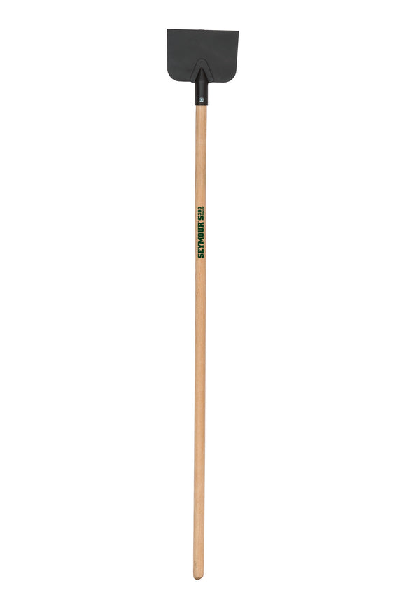 Seymour Scraper, Welded 7, Welded Ferrule with Bolt, 48" Precision Lathe Turned Hardwood Handle