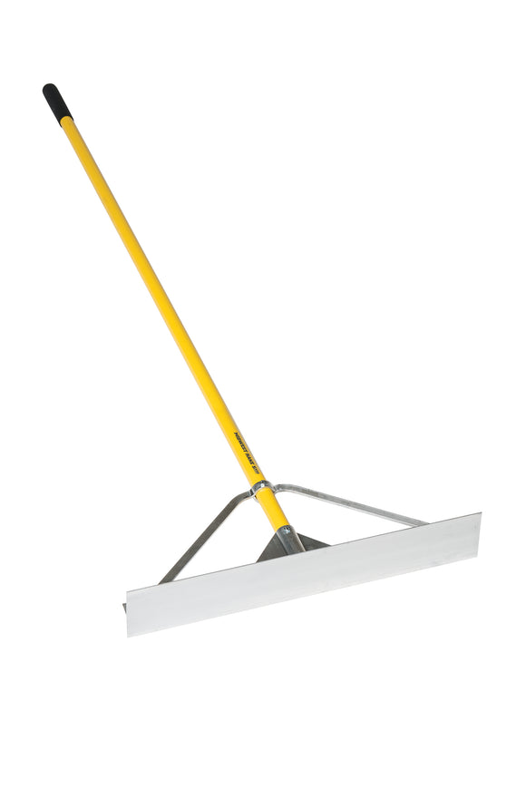 Midwest Rake Light Lute, 24" Heavy-Duty Aluminum, Wrap-Around Bracing, 82" Oversized Powder-Coated Aluminum, Cushion Grip