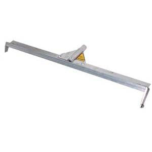 Midwest Rake 36" Heavy-Duty Aluminum Frame with 3/8" Stainless Steel Axle and THA