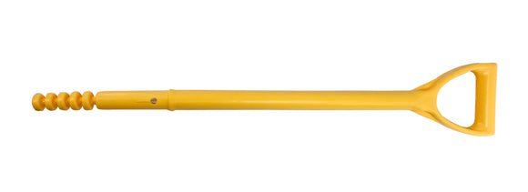 Link Handles® 27" D-Grip Hollowback And Closed Back Shovel Fiberglass Handle, With Rivet
