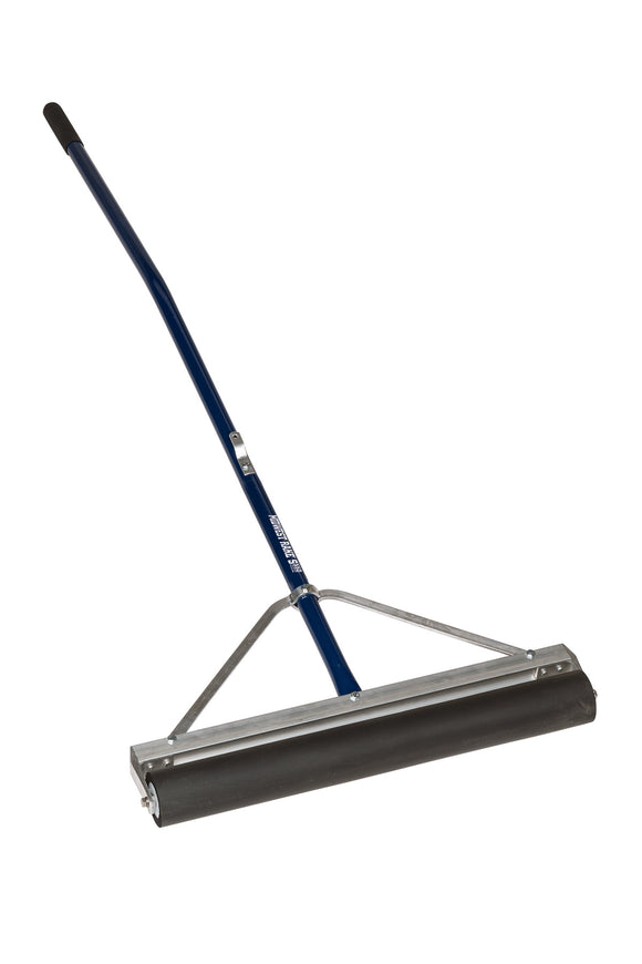 Midwest Rake Roller Squeegee, 24" Non-Absorbent, Wrap-Around Bracing, 60" Ergonomic Powder-Coated Aluminum, Cushion Grip