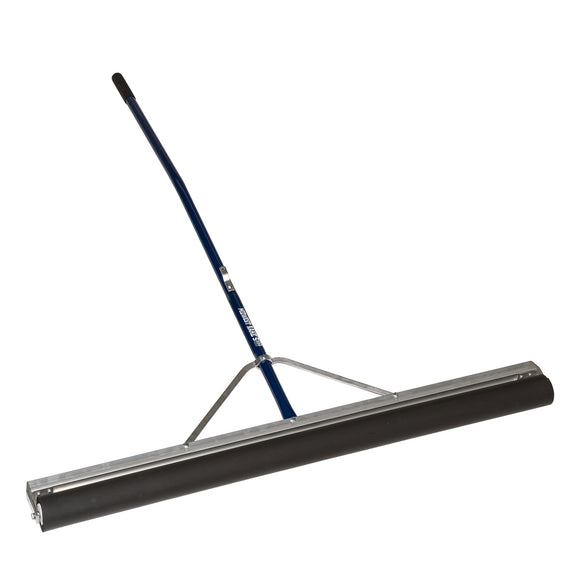 Midwest Rake Roller Squeegee, 48" Non-Absorbent, Wrap-Around Bracing, 60" Ergonomic Powder-Coated Aluminum, Cushion Grip