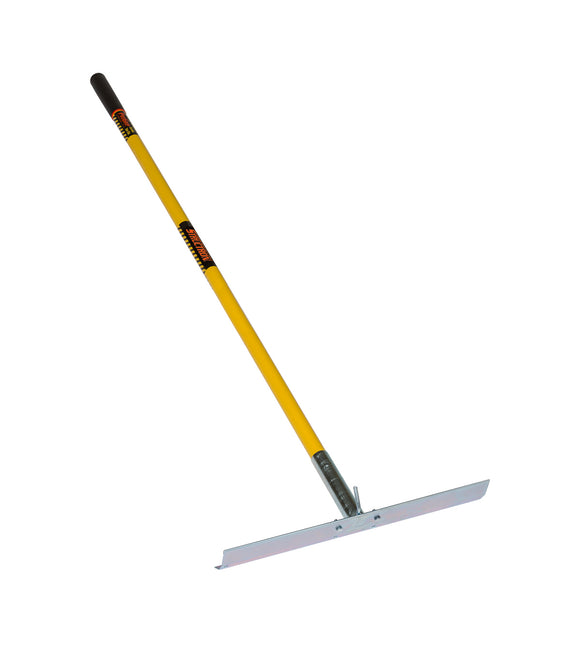 Structron Concrete Placer with Hook, 20" Steel Head, Double Bolt, 60" Premium Fiberglass, ProGrip™
