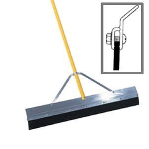 Midwest Rake Seal Coat Squeegee, 60" Square Edge, Wrap-Around Bracing, 82" Powder-Coated Aluminum, Cushion Grip
