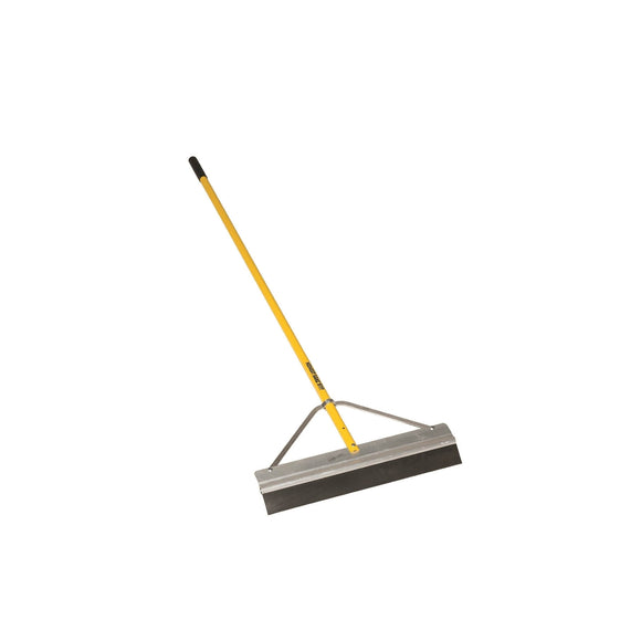 Midwest Rake Seal Coat Squeegee, 48" Rubber Blade, Wrap-Around Bracing, 66" Powder-Coated Aluminum, Cushion Grip