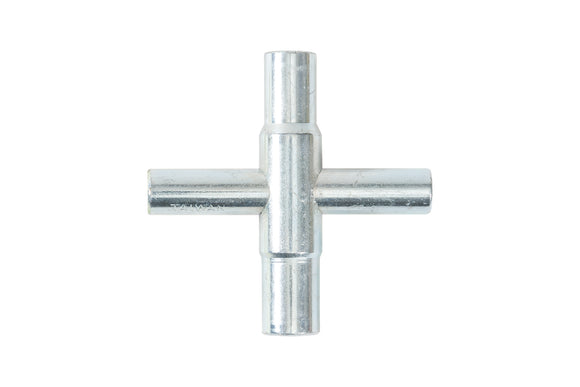 Kenyon Security Key, 4-Way Water Valve Key, Fittings for 1/4" 9/32" 5/16" & 11/32