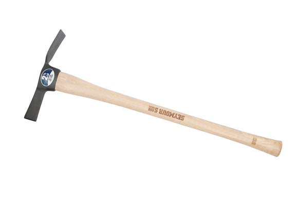 Seymour 2.5 lb Cutter Mattock - Genuine American Hickory 36" Handle