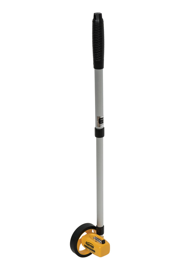 Kenyon Measuring Wheel, 1' Circumference, Up to 9,999 Ft., 17" - 38" Telescoping, Hanging Tip