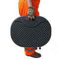 Molded-In finger holes allow for easy carry and placement