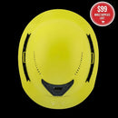WaveCel BLOW-OUT T2+ MAX Type II Class C Vented Full Brim Safety Helmet SELECT COLOR with Chin Strap-1