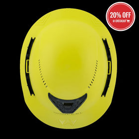 WaveCel BLOW-OUT T2+ MAX Type II Class C Vented Full Brim Safety Helmet SELECT COLOR with Chin Strap
